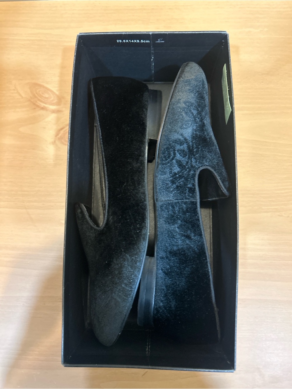 Tahari Black Suede Loafers